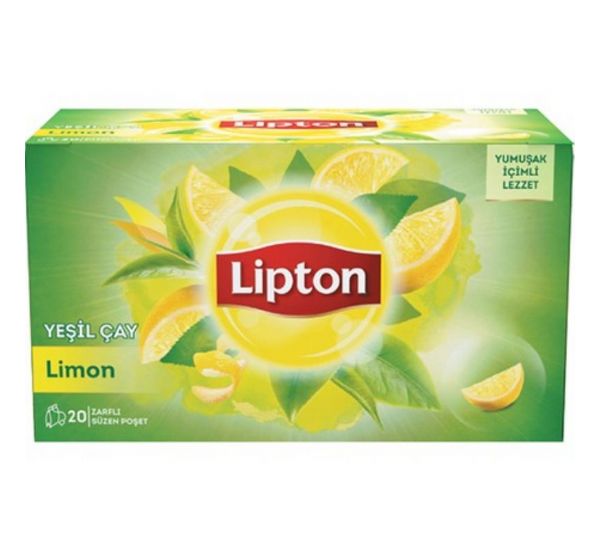 Lipton Limonlu Yeşil Çay 20 li